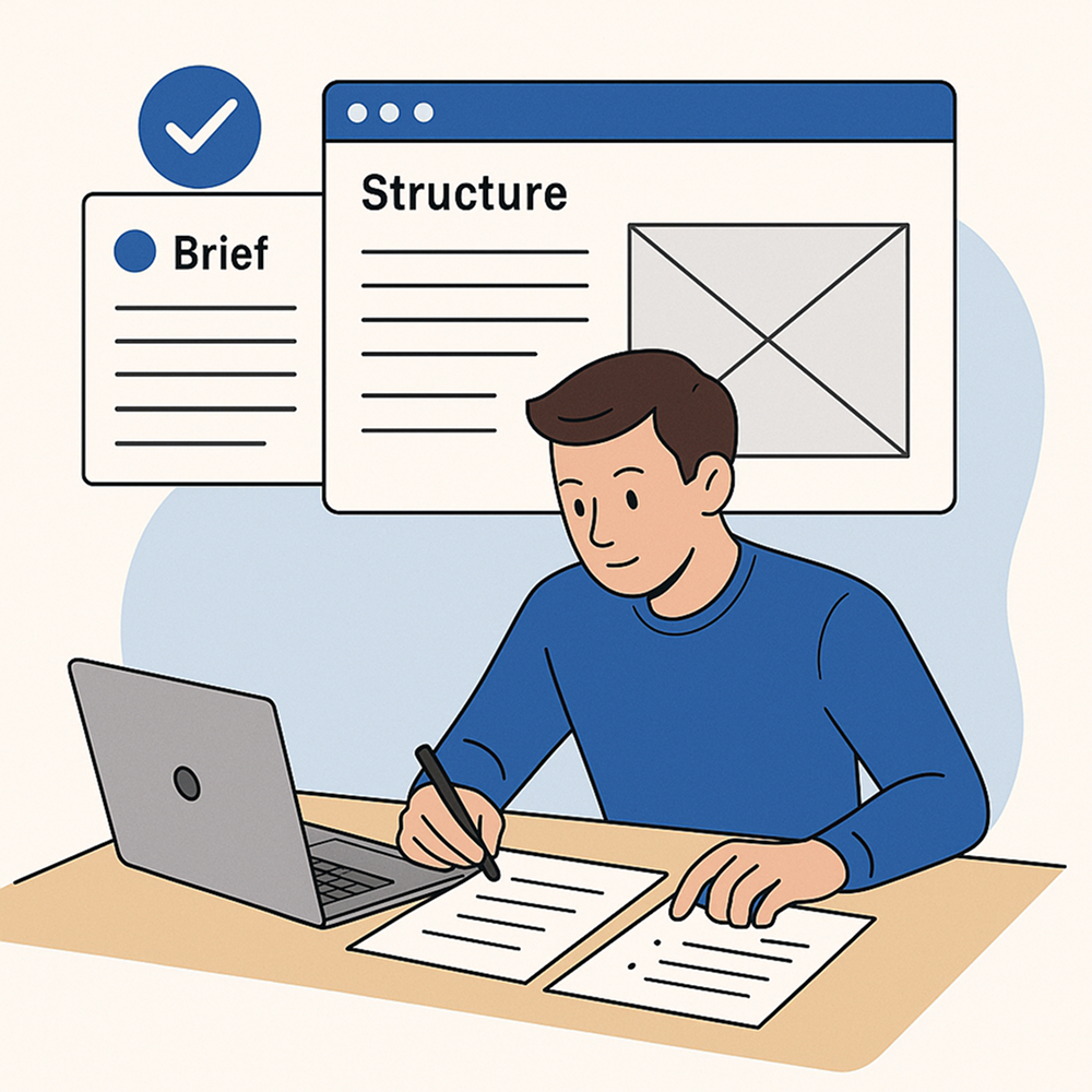 Бриф і структура: чому ці два документи визначають долю вашого сайту