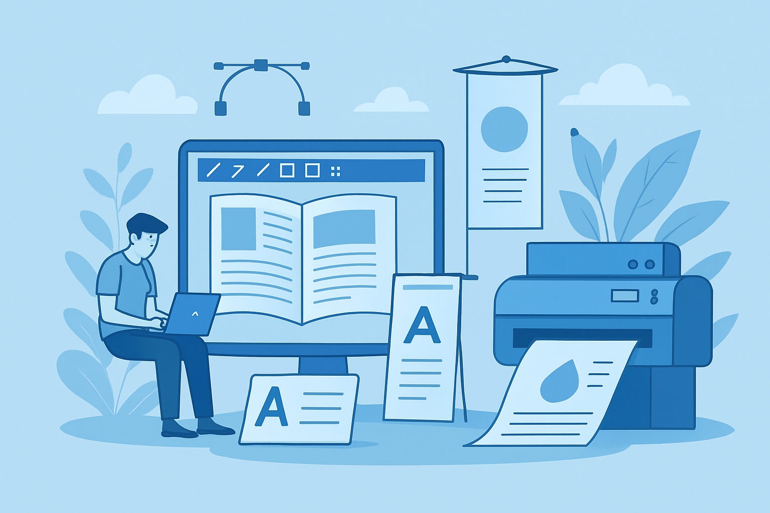 Розробка макетів для поліграфії Житомир